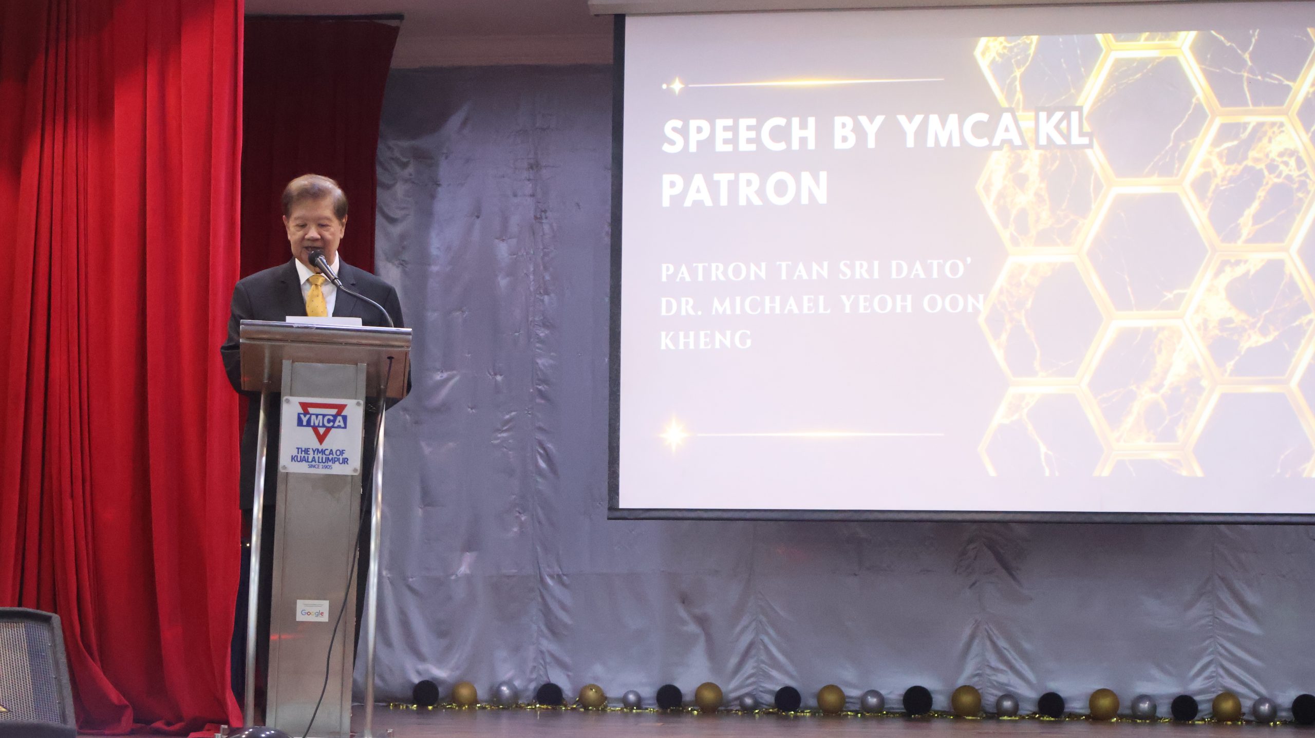 Speech by Patron